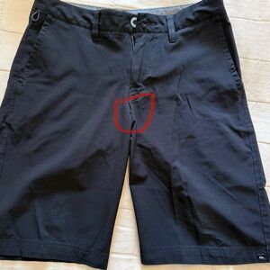 Quiksilver Black Kids Casual Shorts